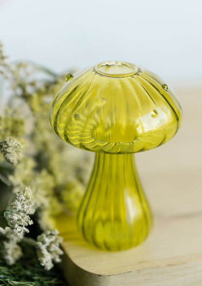 Mushroom Bud Vase