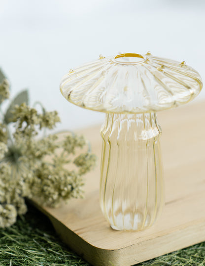 Mushroom Bud Vase