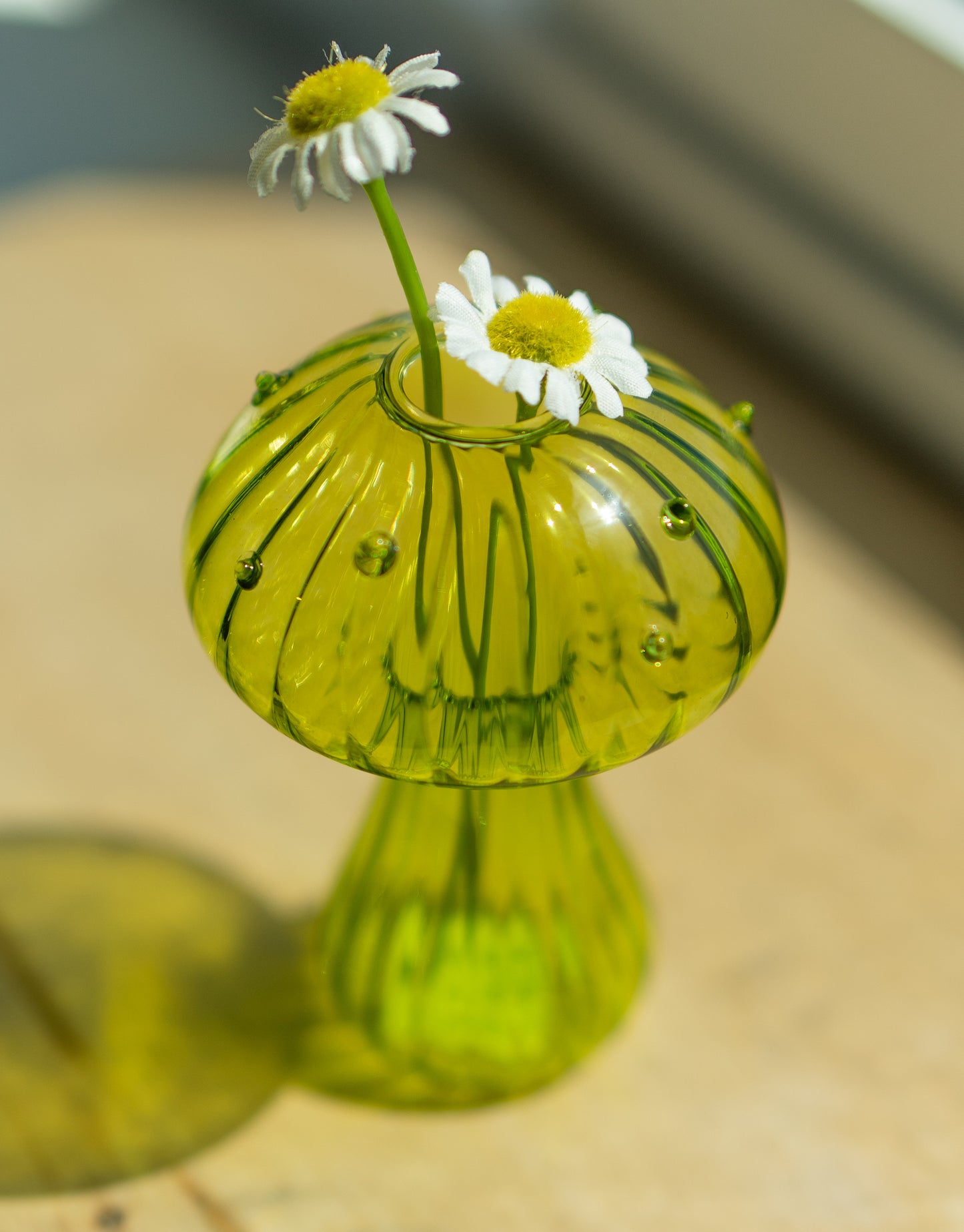 Mushroom Bud Vase