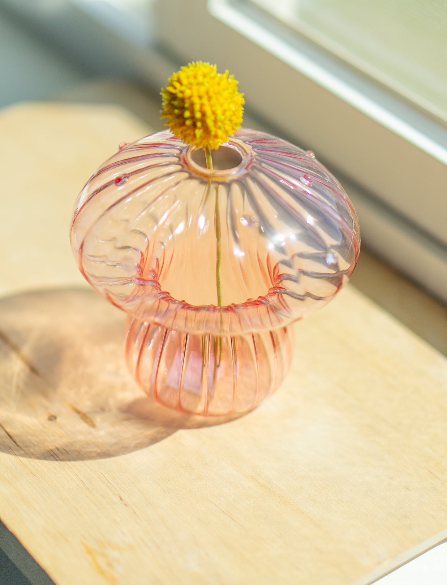 Mushroom Bud Vase
