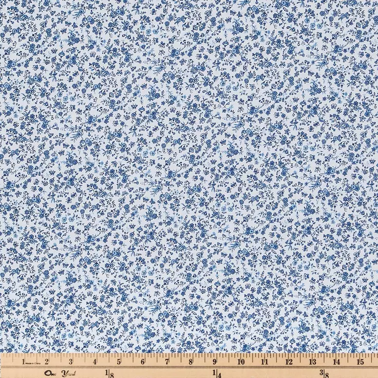 Blue Floral | Beeswax Food Wraps