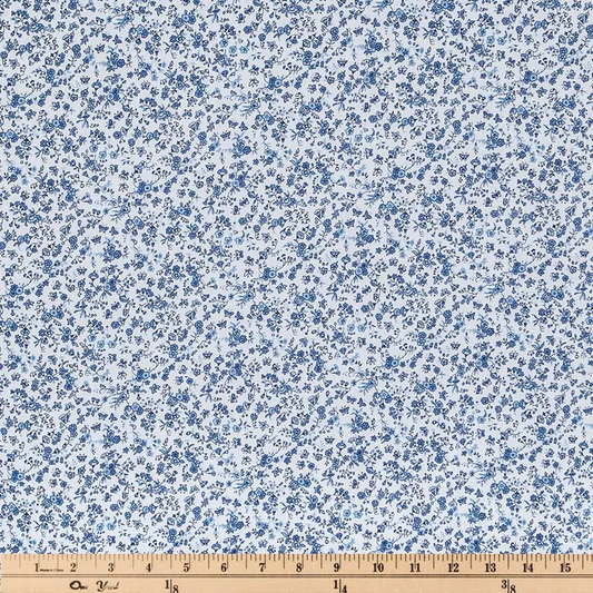 Blue Floral | Beeswax Food Wraps