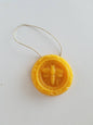 Bee Medallion | Beeswax Ornament