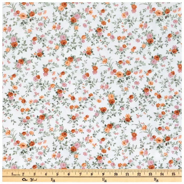 Rosey Floral | Beeswax Food Wrap