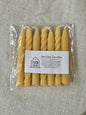 Bee-Day Candles - 7 pack | Natural Beeswax Birthday Cake Candles