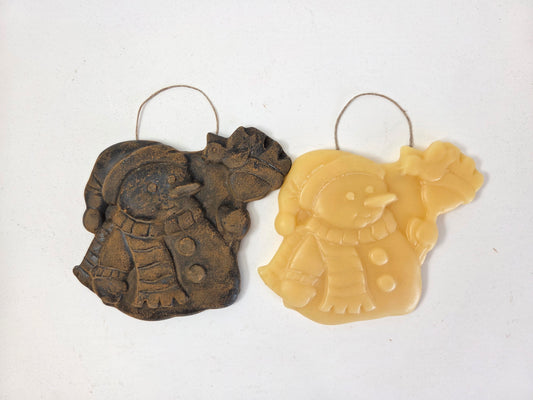 Frosty the Snowman | Beeswax Ornament