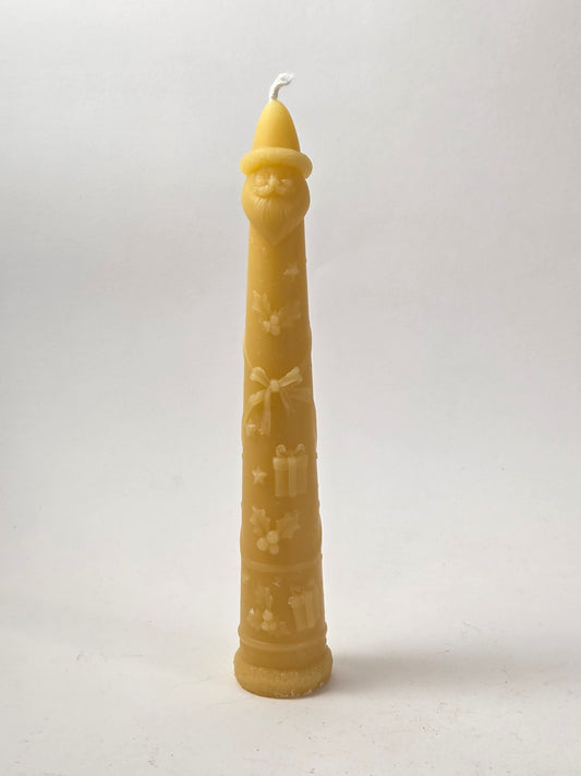 Holiday Spirit Cone | Beeswax Candle