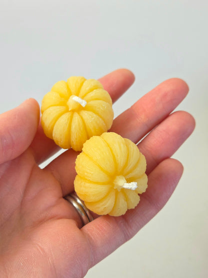 Mini Pumpkin | Beeswax Candles