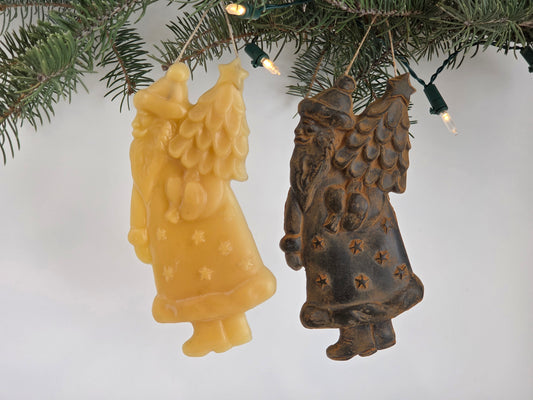 Saint Nick Brings the Tree | Beeswax Ornament