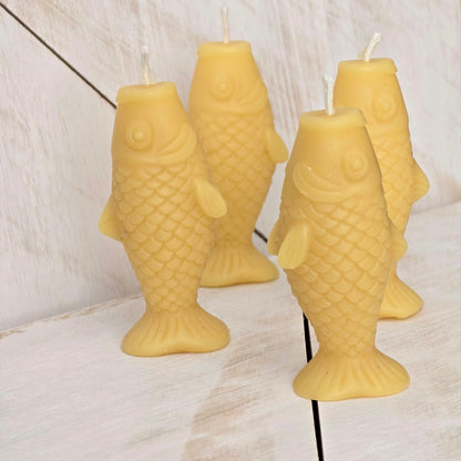 Lucky Fish | Beeswax Candle