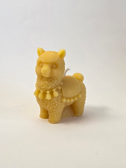 Peruvian Alpaca | Beeswax Candle