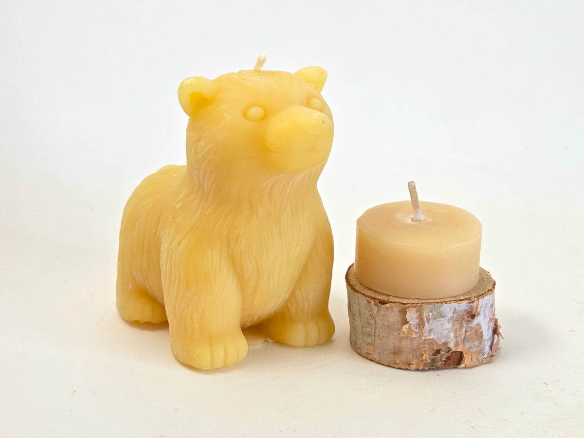 Burly Bear | Beeswax Candle