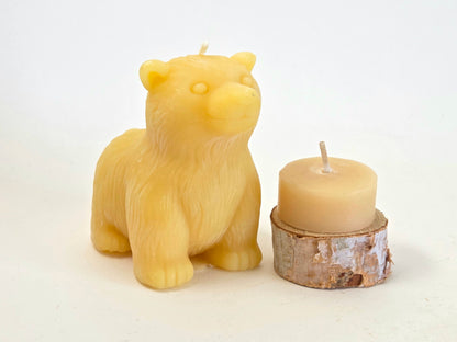Burly Bear | Beeswax Candle