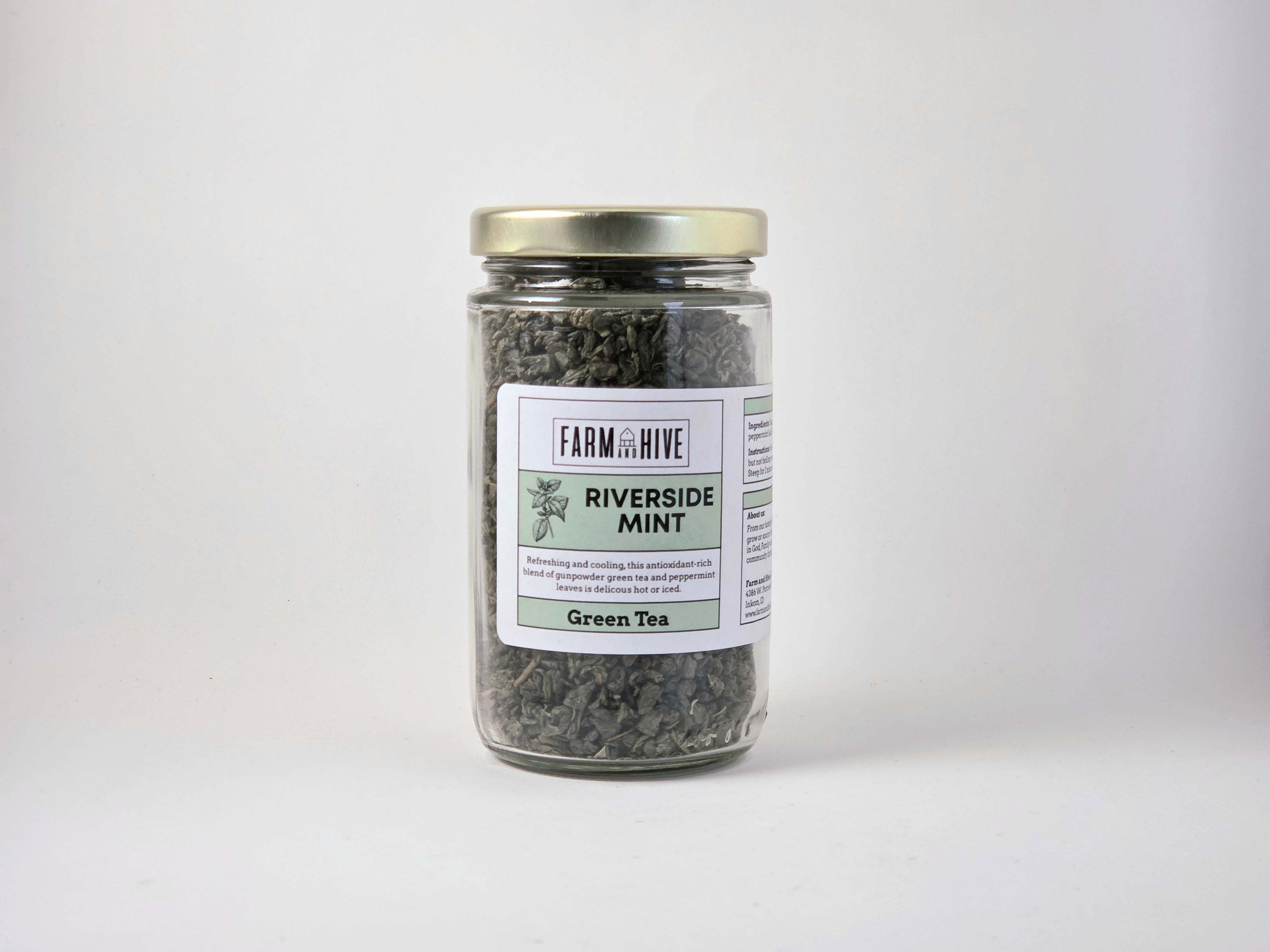 Riverside Mint | Green Tea – Farm and Hive