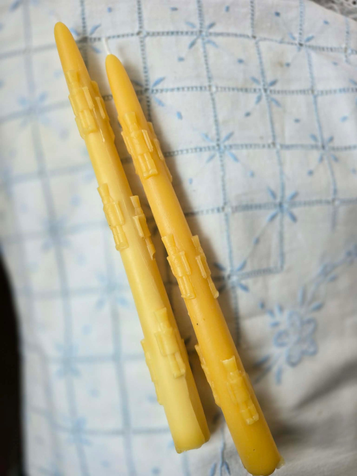 Nutcracker Taper - Set of 2 | Beeswax Candles