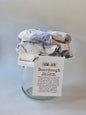 Blue Chickens Jar Covers | Reversible 100% Cotton
