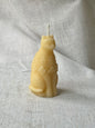 Floral Cat | Beeswax Candle