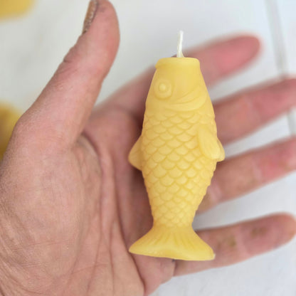Lucky Fish | Beeswax Candle