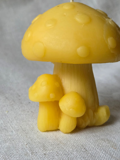 Fairytale Mushroom | Beeswax Candle