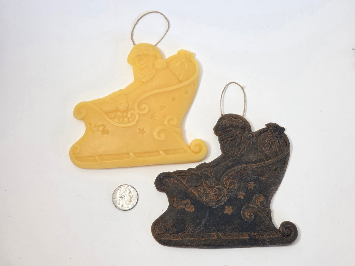 A Magical Sleigh | Beeswax Ornament