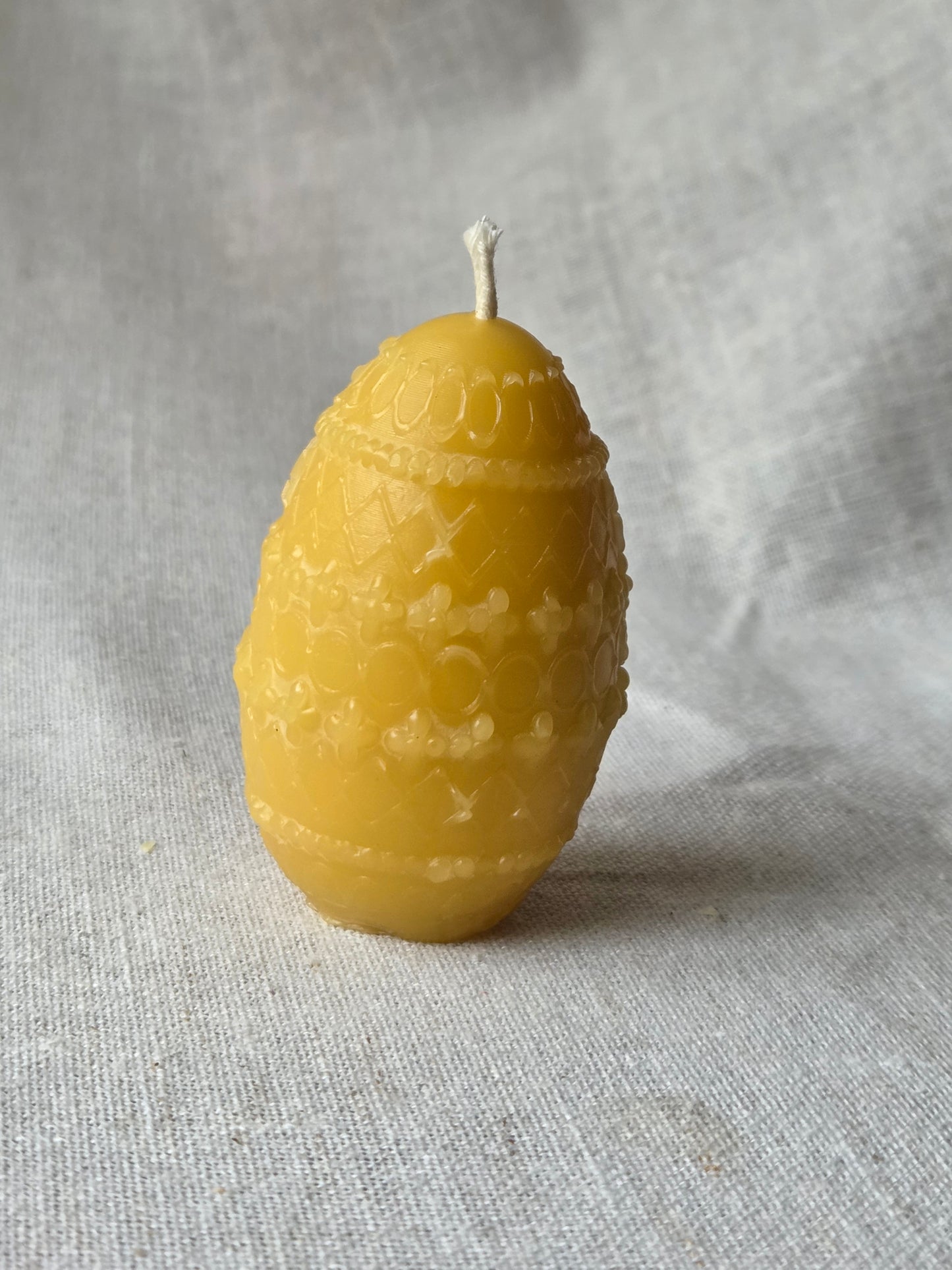 Detailed Egg Votive | Beeswax Candle