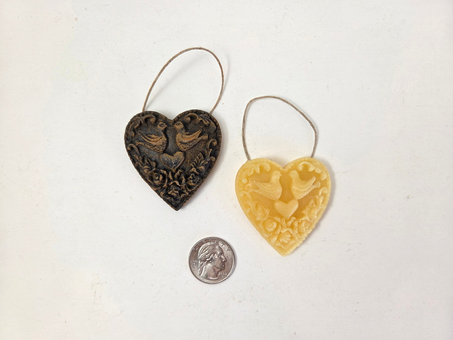 Lovebirds | Beeswax Ornament