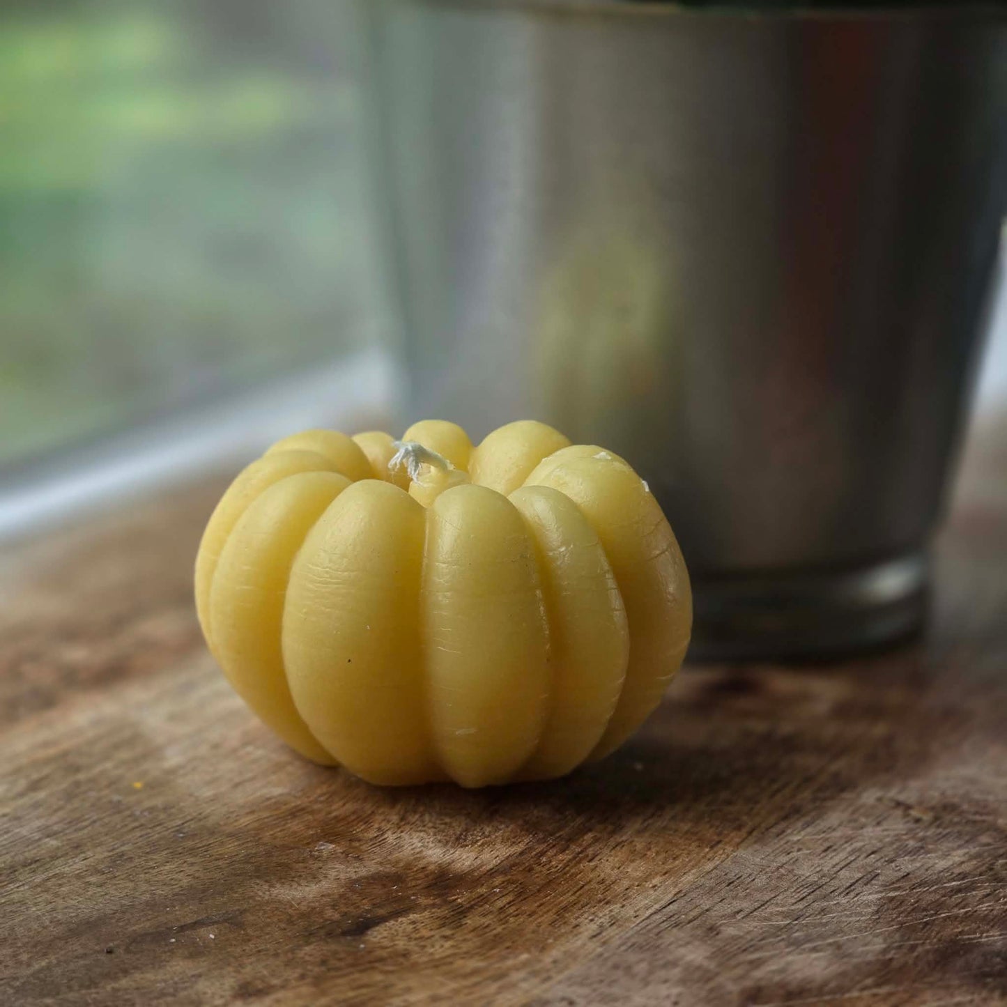 Sugar Pie Pumpkin | Beeswax Candle