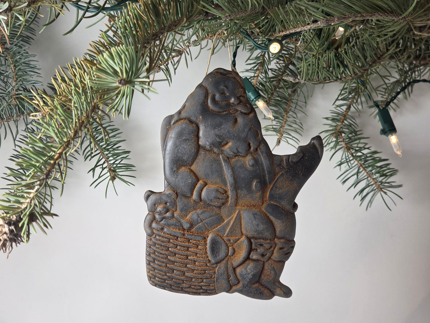 Checking it Twice | Beeswax Ornament