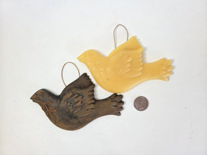 Olive Branch Dove | Beeswax Ornament