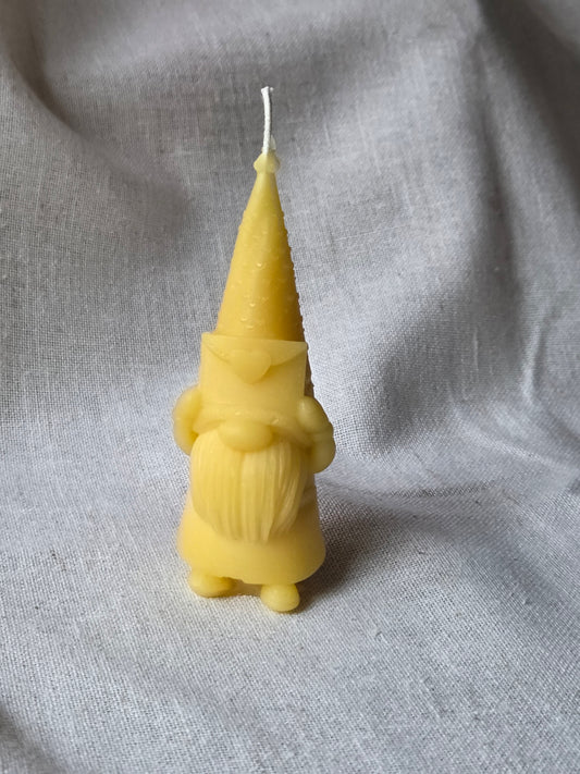 Love Letter Gnome | Beeswax Candle