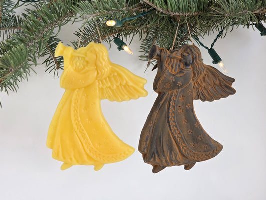 Trumpeting Angel | Beeswax Ornament