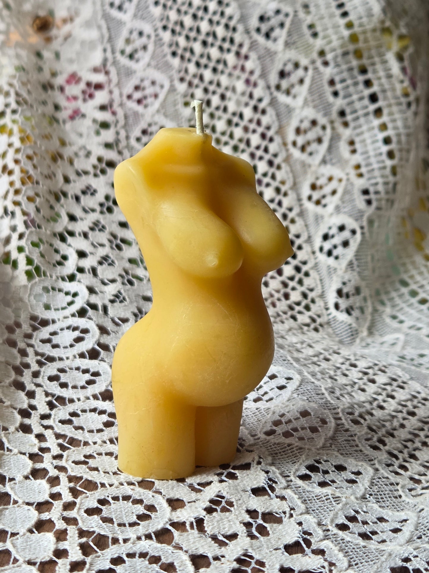 Pregnant Woman - 2 Sizes | Beeswax Candle