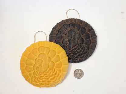 Turkey Medallion | Beeswax Ornament