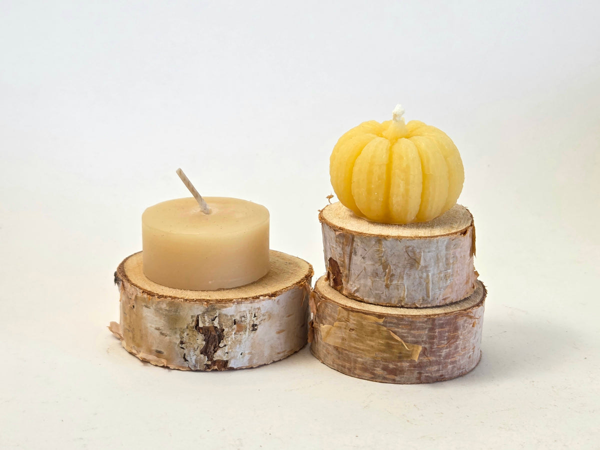 Mini Pumpkin | Beeswax Candles