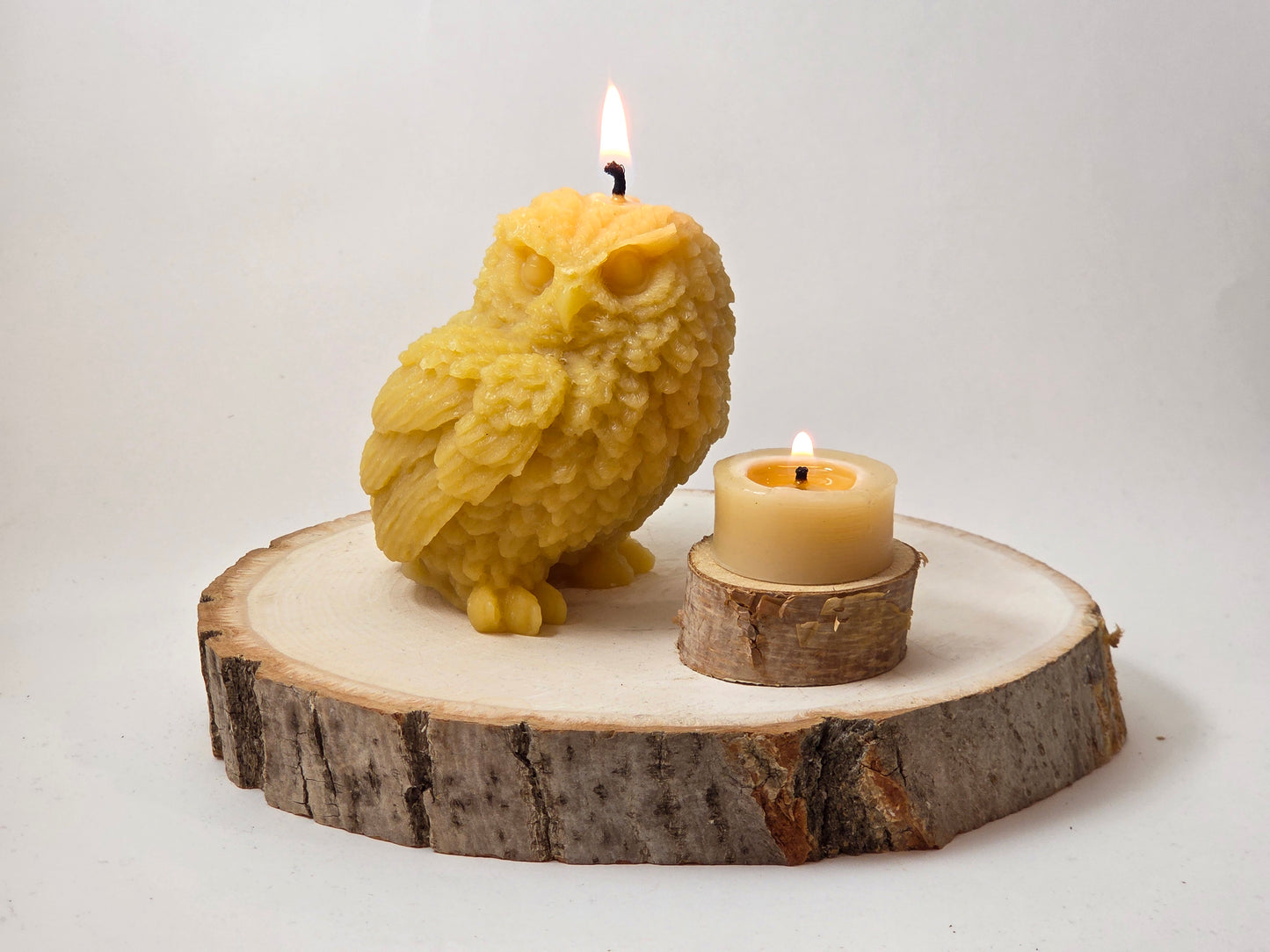 The Wise Owl | Beeswax Candle