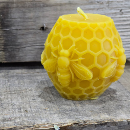 The Building Bee | Beeswax Candle