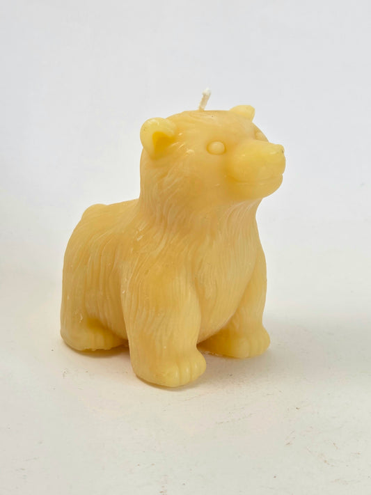 Burly Bear | Beeswax Candle