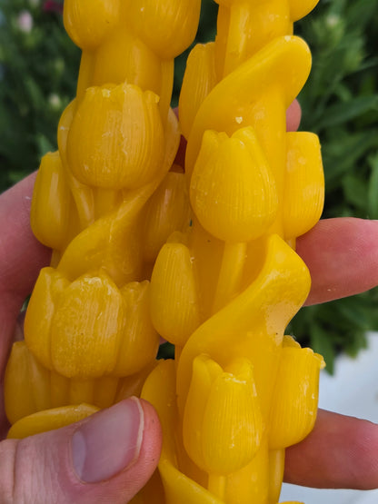 Garden Glory Taper - Set of 2 | Beeswax Candles