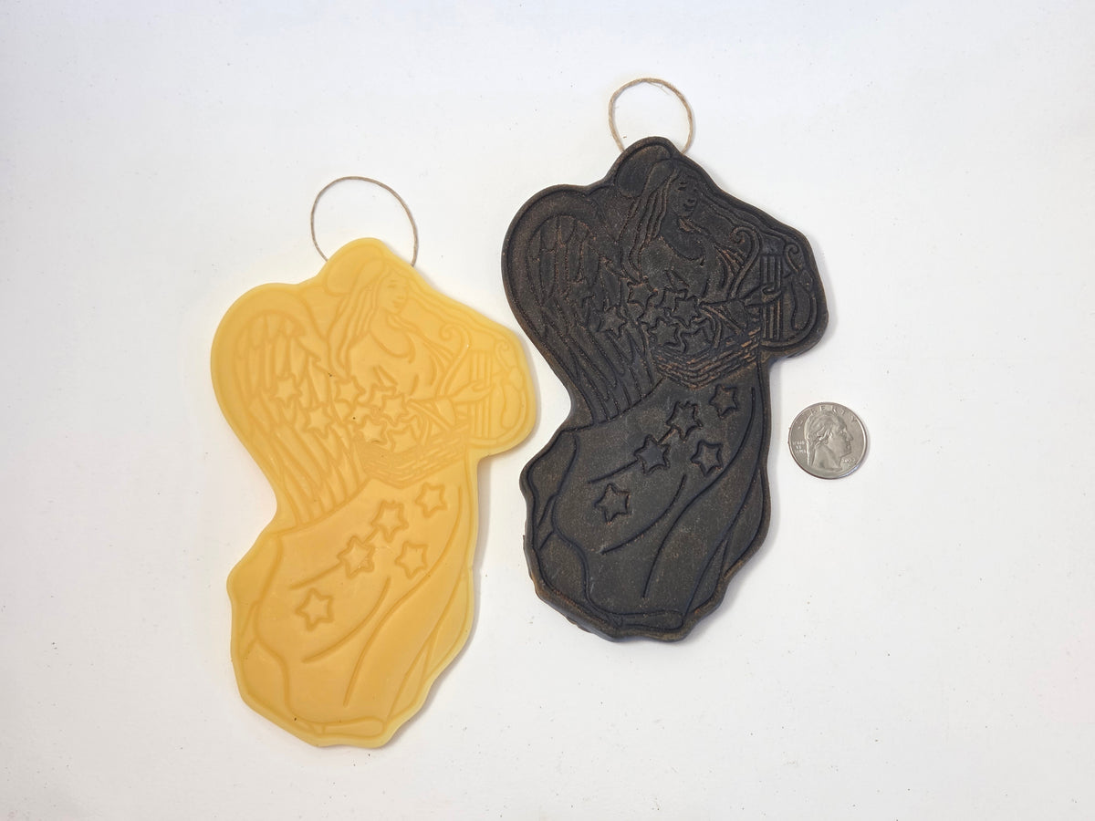 Joy Angel | Beeswax Ornament