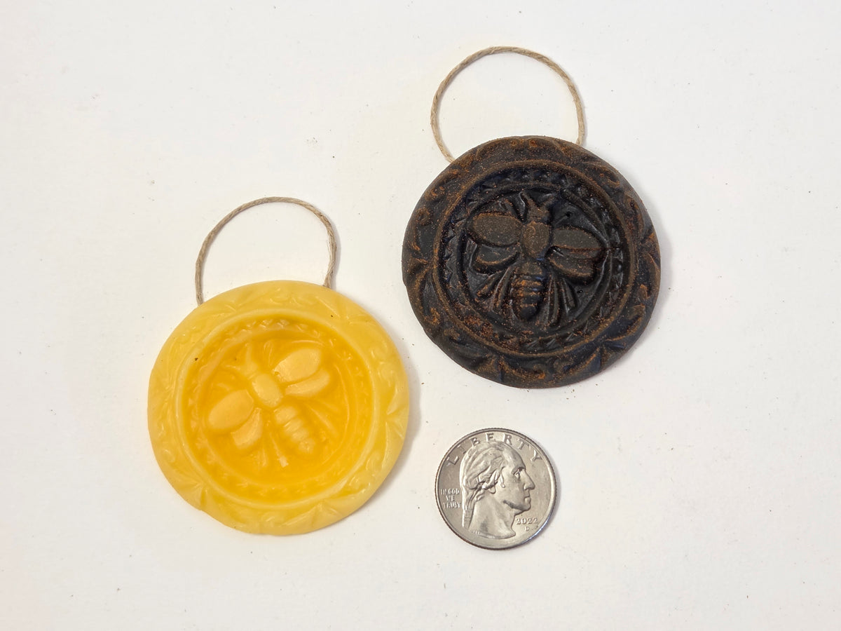 Bee Medallion | Beeswax Ornament