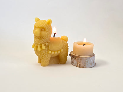 Peruvian Alpaca | Beeswax Candle