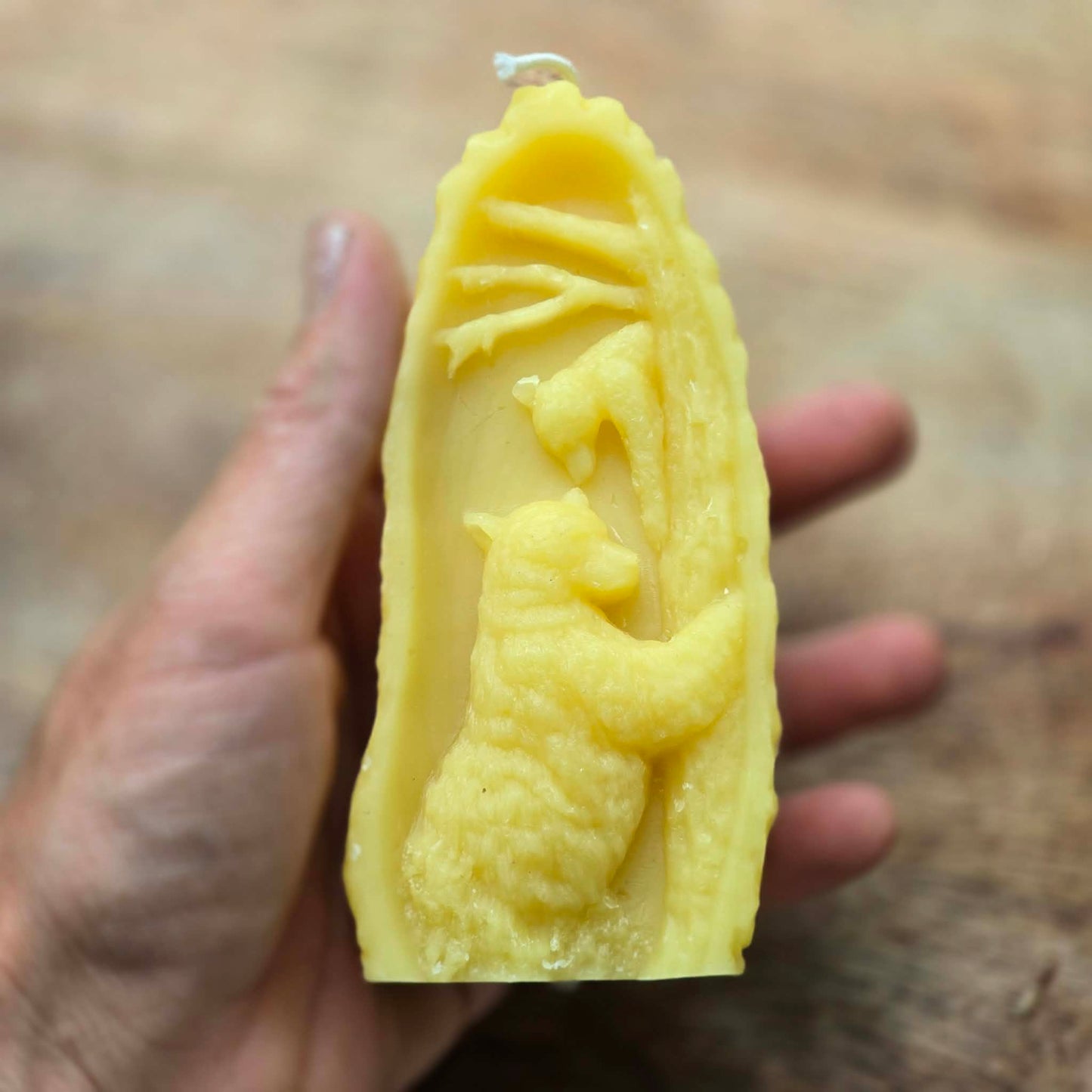 Mama Bear | Beeswax Candle