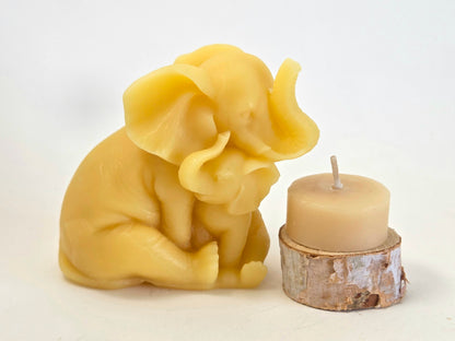 Elephant Mama | Beeswax Candle