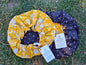 Goldenrod Bowl Cover | Reversible 100% Cotton