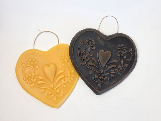 Be Still My Heart | Beeswax Ornament