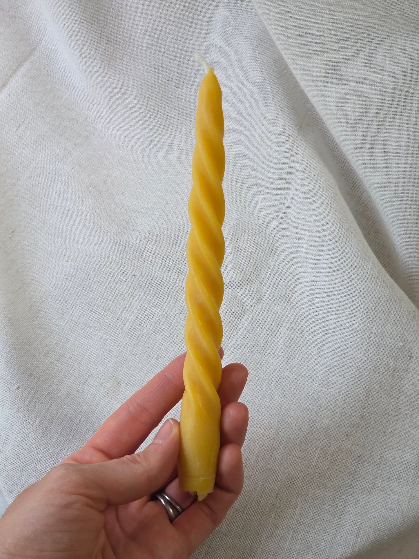 Spiral Tapers - Set of 2 | Beeswax Candles