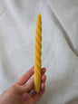 Spiral Tapers - Set of 2 | Beeswax Candles
