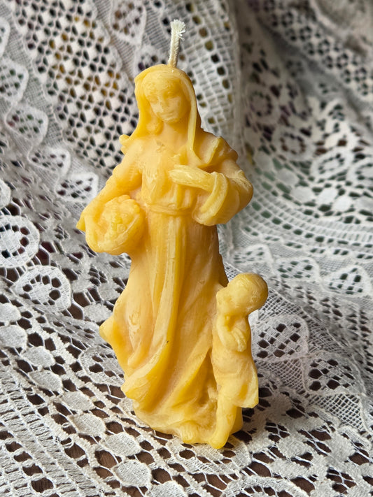Abundance | Mother and Child Beeswax Candle