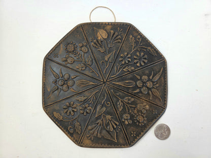 Wildflower Field | Beeswax Ornament / Wall Plaque