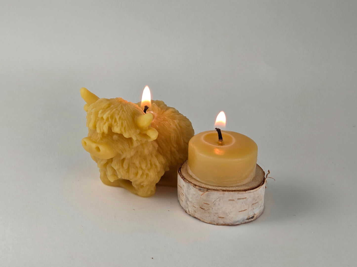 Highland Cow | Beeswax Candle